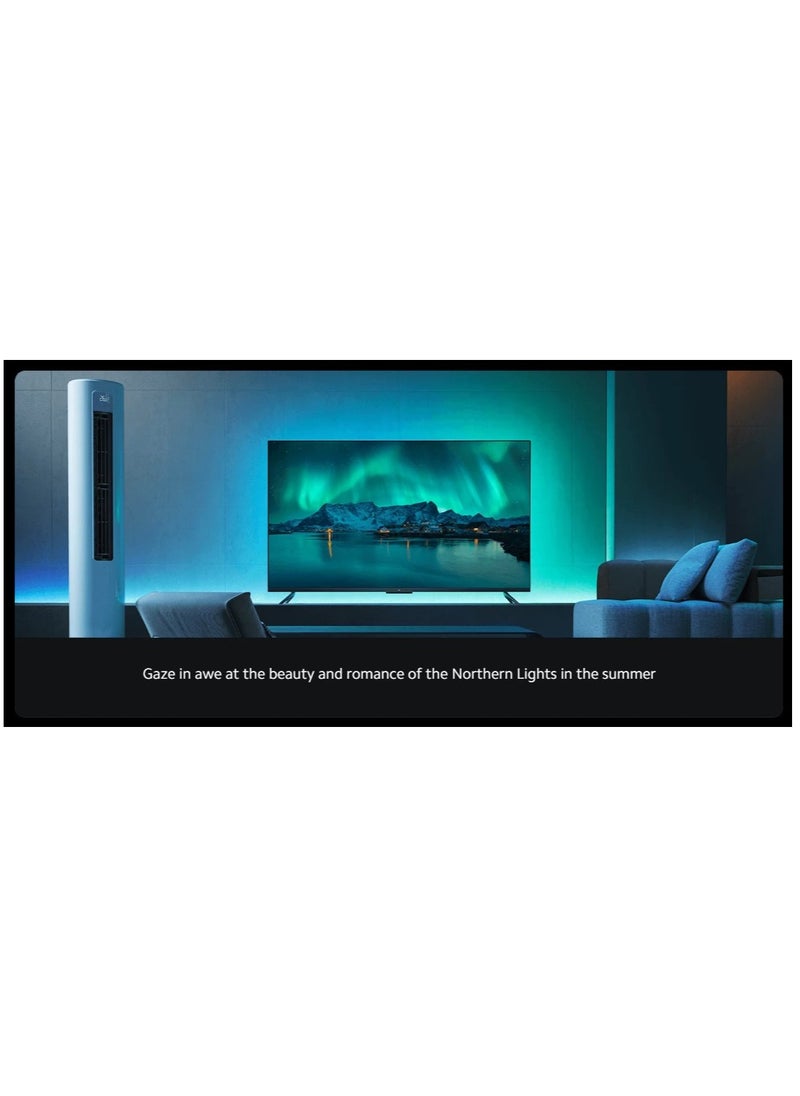 Xiaomi - Xiaomi Smart Lightstrip Pro | Soft Uniform Colours | Sound Reactive Light | RGB Gaming Light Effects | Plenty of pre-Set Modes| Built in Microphone | White - Image 1
