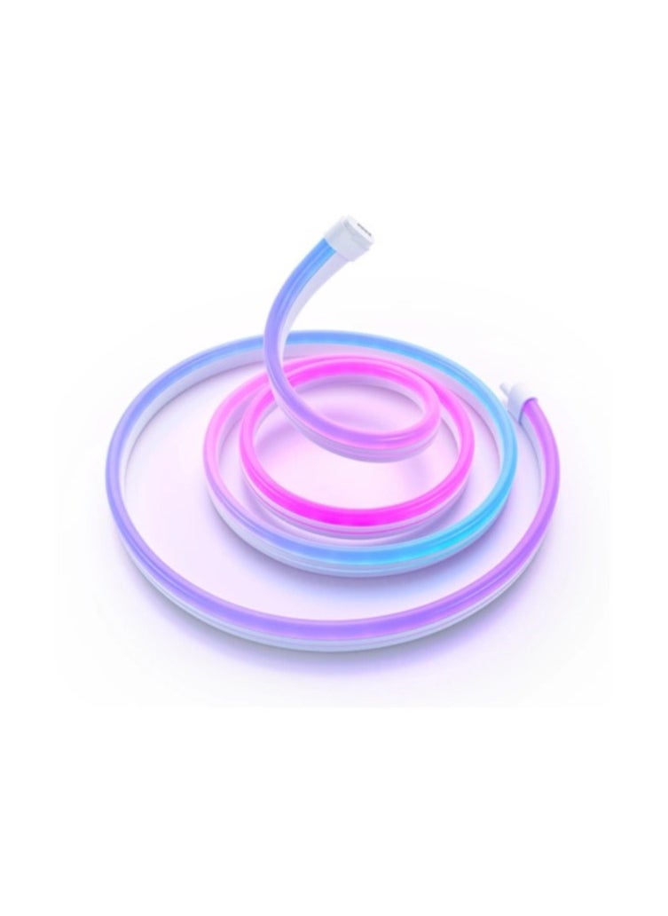 Xiaomi Xiaomi Smart Lightstrip Pro | Soft Uniform Colours | Sound Reactive Light | RGB Gaming Light Effects | Plenty of pre-Set Modes| Built in Microphone | White  - Image 2