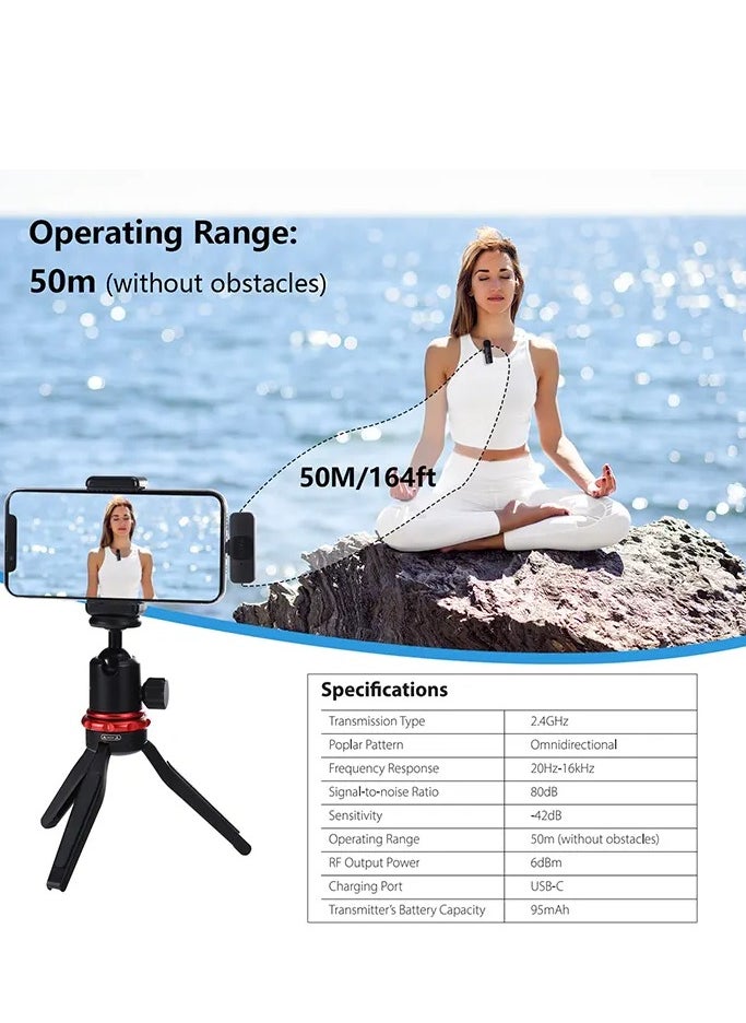 BY-V2 Ultracompact Wireless Microphone System for iOS Devices (2.4 GHz)