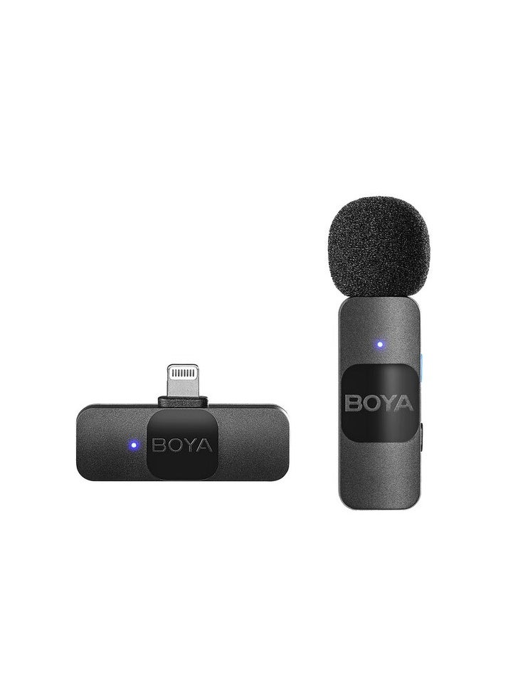 BOYA BY-V2 Ultracompact Wireless Microphone System for iOS Devices (2.4 GHz)  - Image 1