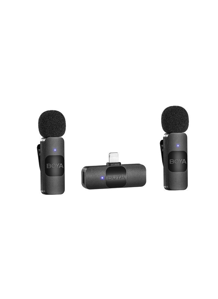 BOYA BY-V2 Ultracompact Wireless Microphone System for iOS Devices (2.4 GHz)  - Image 2