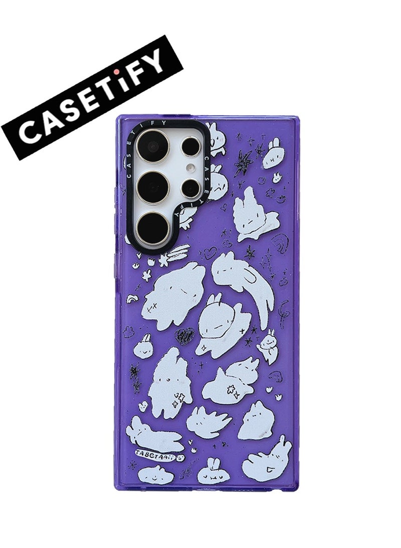 Casetify Samsung Galaxy S24 Ultra Case - 'Mystic Clouds' - Enchanted Bunnies Series - Image 1