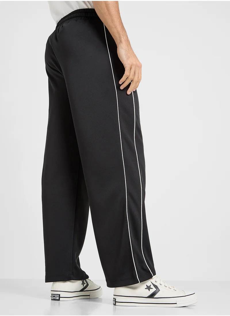 توب مان Wide Leg Jogger With Stripe Stripe