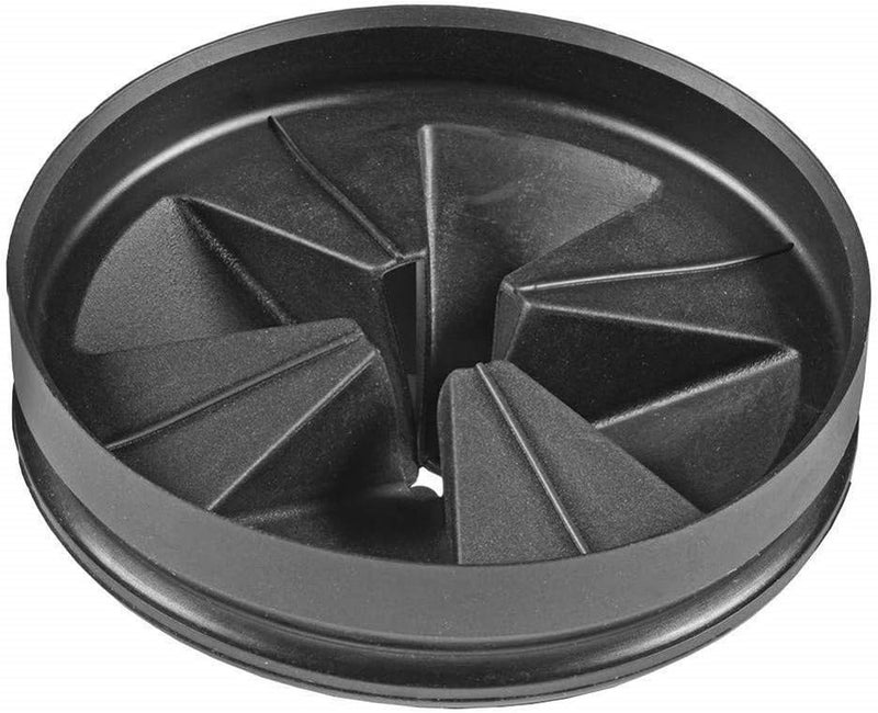 InSinkErator QCB-AM Anti-Microbial Quiet Collar Sink Baffle for Evolution Series - Black - Image 1