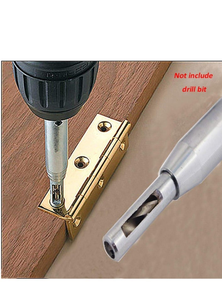 Yakumuz 4Pcs HSS Door Window Cabinet Self Centering Hinge Drill Bits Set, Yakumuz Center Hinge Drill Bit Mill Tool for Opening Hole-5/64 Inch 7/64 Inch 9/64 Inch 11/64 Inch  - Image 4