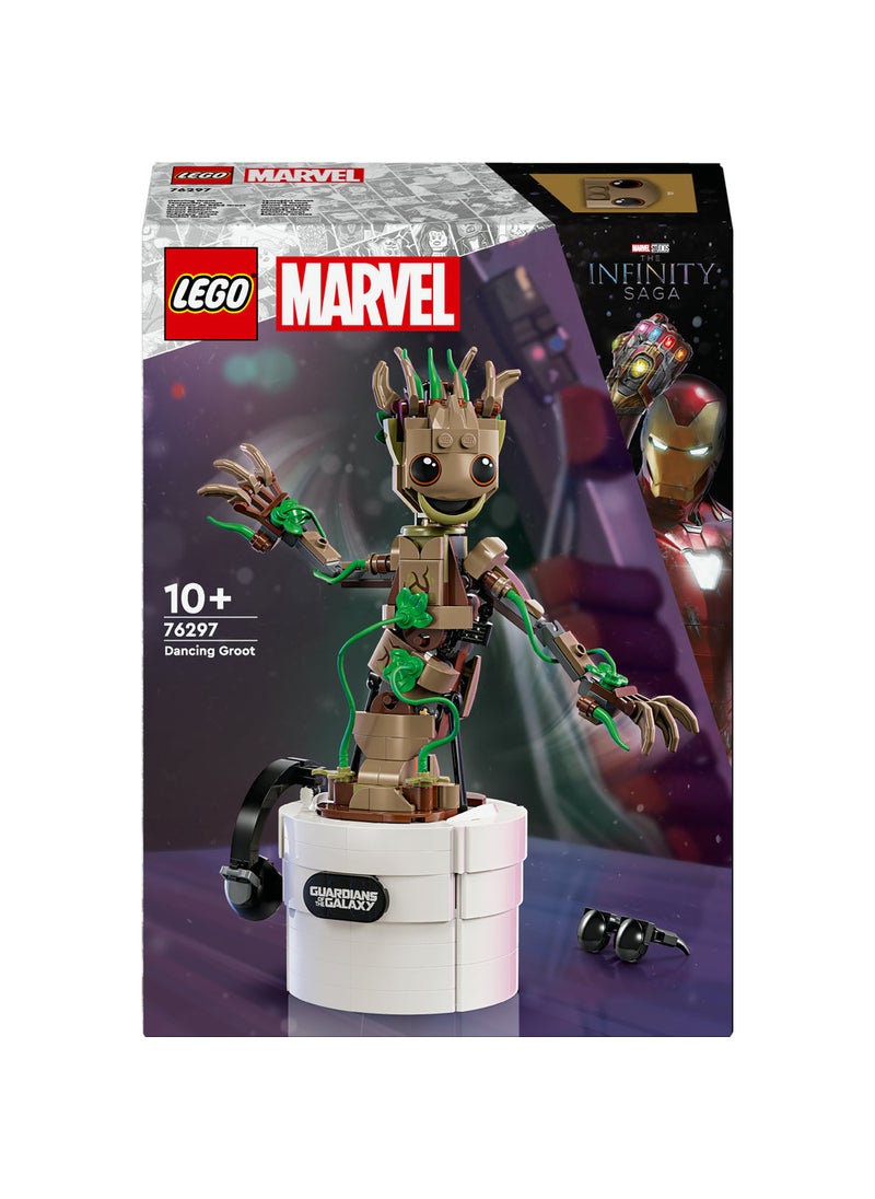 LEGO Marvel Dancing Groot Buildable Animated Toy 76297 (459) Pieces  - Image 2