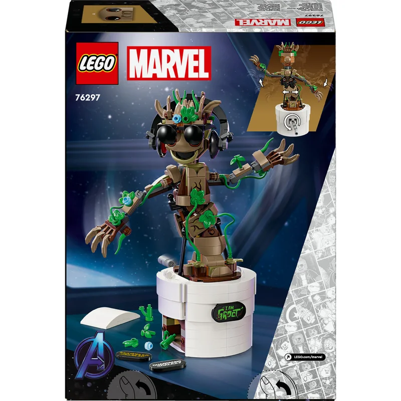 ليغو لعبة البناء المتحرّكة غروت الراقص 76297 من LEGO® Marvel