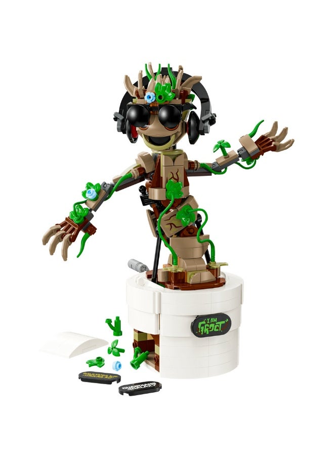 Marvel Dancing Groot Buildable Animated Toy 76297 (459) Pieces