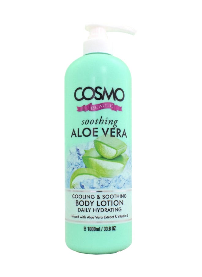 COSMO Cooling & Soothing Body Lotion Aloevera 1000 ml 
