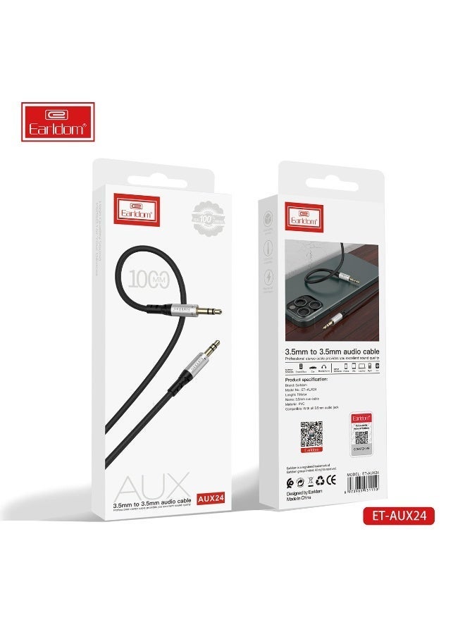 Earldom 3.5mm Audio Cable ET-AUX24 - 1m - Image 3