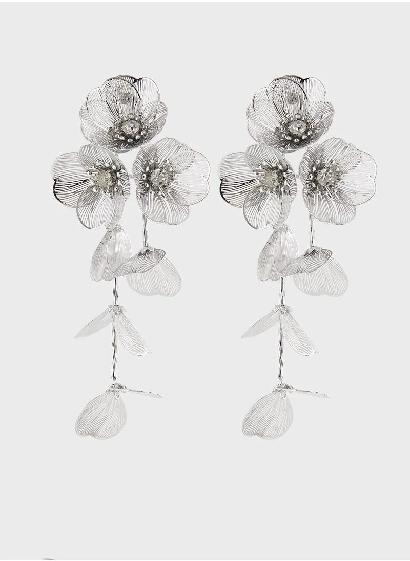 ELLA Floral Drop Earrings