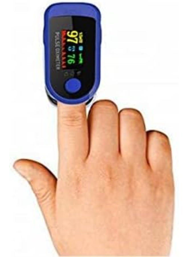 Pulse Oximeter – Accurate & Easy-to-Use, Portable Finger Oxygen Monitor, Batteries Included for Daily Health Tracking - Image 2