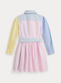 POLO RALPH LAUREN Kids Colorblock Belted Dress  - Image 2