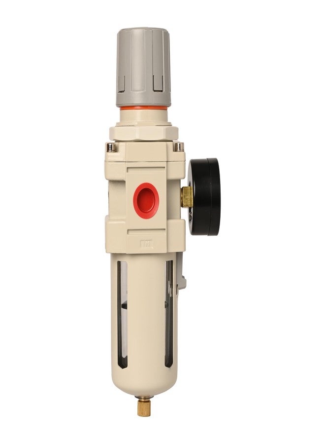 هايكو فلتر ومنظم هواء HYCO مع مقياس لوحدات ضاغط الهواء (1/2 بوصة AW 4000-04 مع واقي) - Image 3