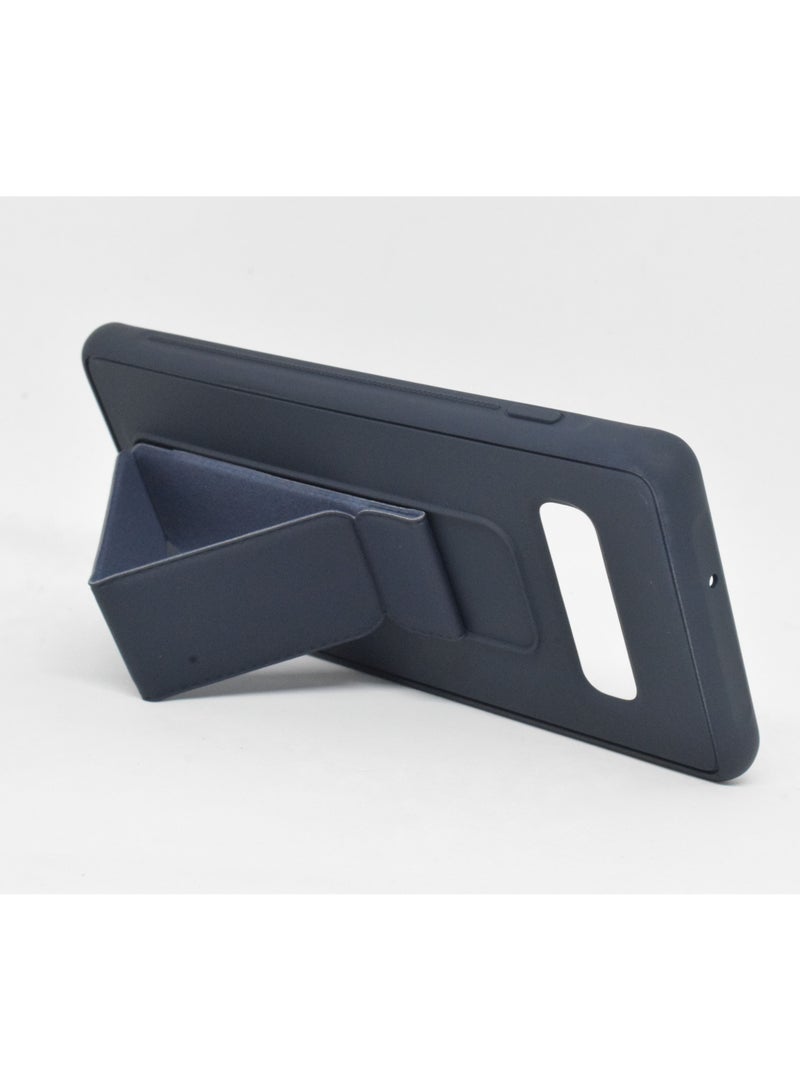 BORTONY Galaxy S10 Plus Case, Fully Covered With Finger Grip Stand Holder Anti Slip Shockproof Protective Case Cover For Samsung Galaxy S10 Plus - Image 3