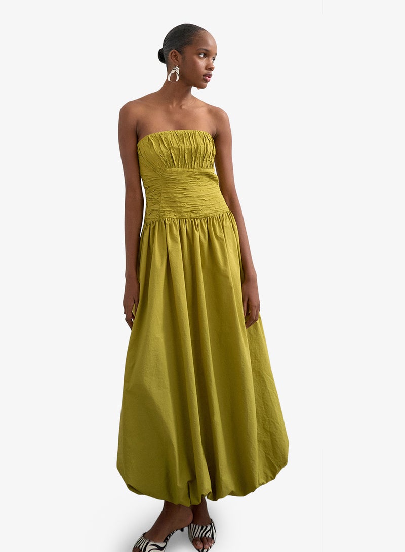 TOPSHOP Bubble Hem Woven Dress - Image 1