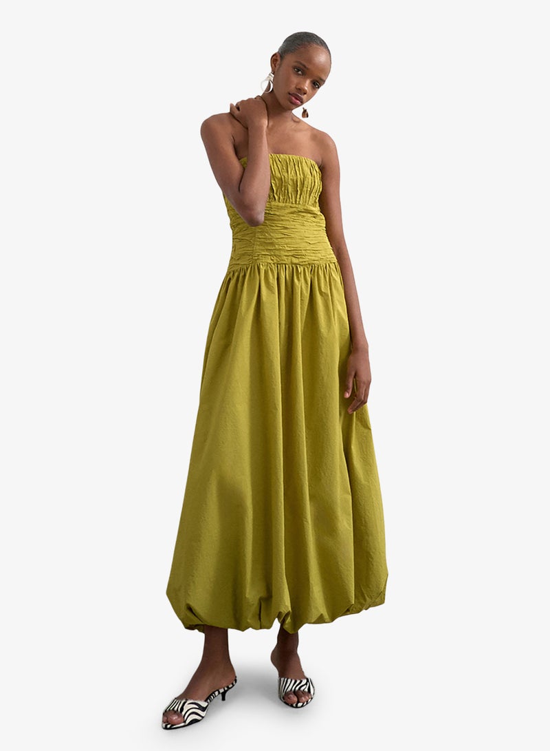 TOPSHOP Bubble Hem Woven Dress - Image 4