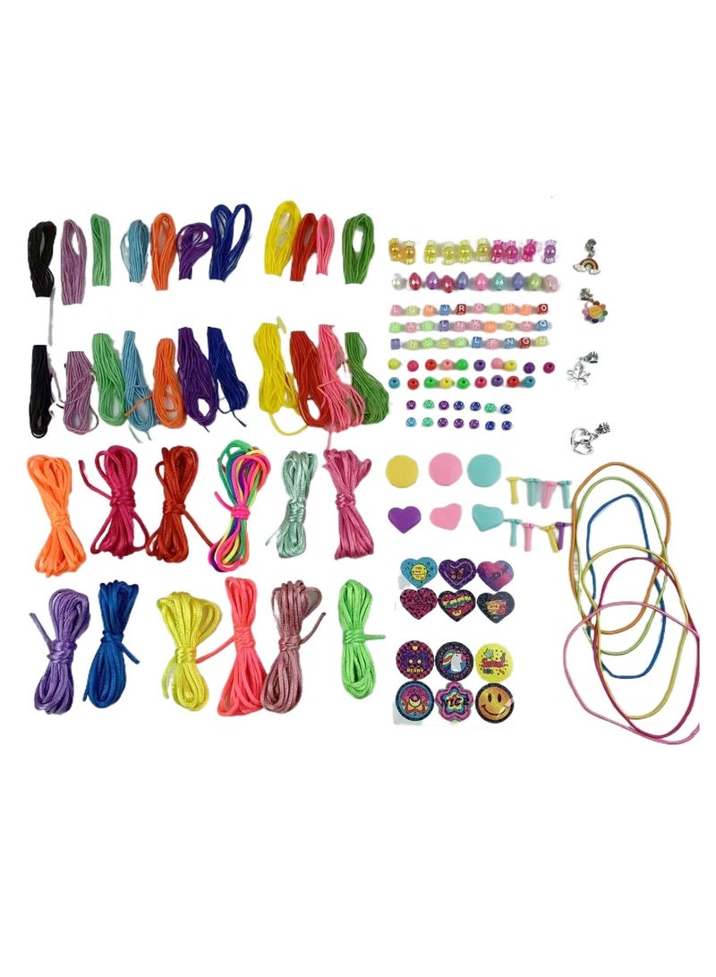 LIXADA Handmade Fun, Friendship Hand Rope Knitting Material Package Kit, Simple DIY Craft Art Making Fun, DIY Art Production Set Hand Rope Weaver 1 Set Birthday Special Festivals - Handmade Gift (Accessories Color and Style Random)  - Image 5