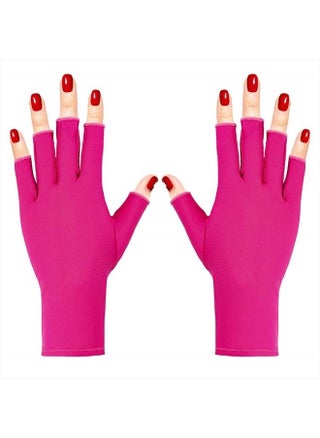 Anti UV Gloves for Nail Lamp Light Manicure Gloves UV Protection Gloves Fingerless UV Light Gloves for Gel Nail Lamp Hand UV Protection Gloves - pzsku/Z95061D5E1A68469F60E5Z/45/_/1679033678/64c3473e-868b-4d40-aafe-0bf102bae318
