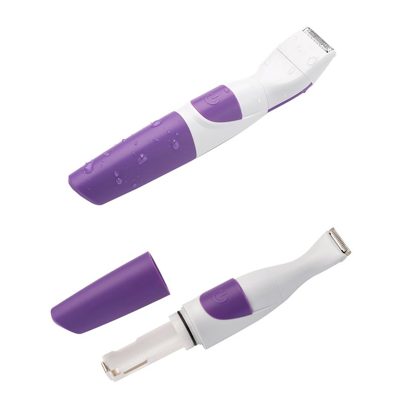 Women Hair Trimmer: Cordless, Waterproof, With 3pcs 1mm/3mm/5mm Trim Combs - Painless Irritation-Free, Safe For Sensitive Areas Bikini Trimmer For Travel, At-Home Women Hair Removal - Image 5