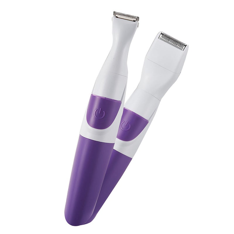 Women Hair Trimmer: Cordless, Waterproof, With 3pcs 1mm/3mm/5mm Trim Combs - Painless Irritation-Free, Safe For Sensitive Areas Bikini Trimmer For Travel, At-Home Women Hair Removal - Image 2