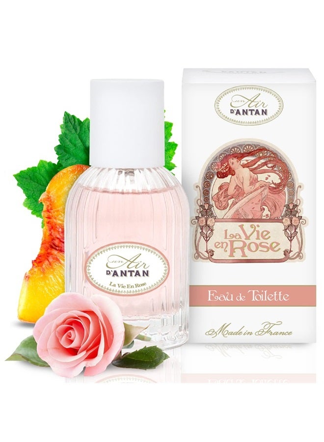 Un Air d'Antan عطر الورد للنساء - عطر الورد بحجم السفر للنساء - عطور نسائية فاخرة - فكرة هدية فرنسية - عطور للنساء - أو دو بارفان للنساء - Image 4