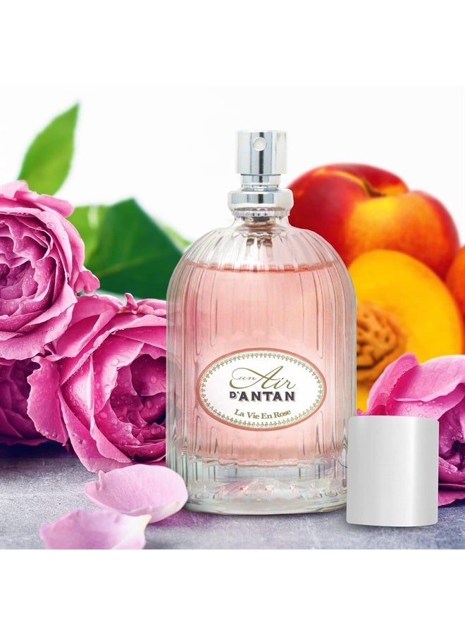 Un Air d'Antan عطر الورد للنساء - عطر الورد بحجم السفر للنساء - عطور نسائية فاخرة - فكرة هدية فرنسية - عطور للنساء - أو دو بارفان للنساء - Image 3