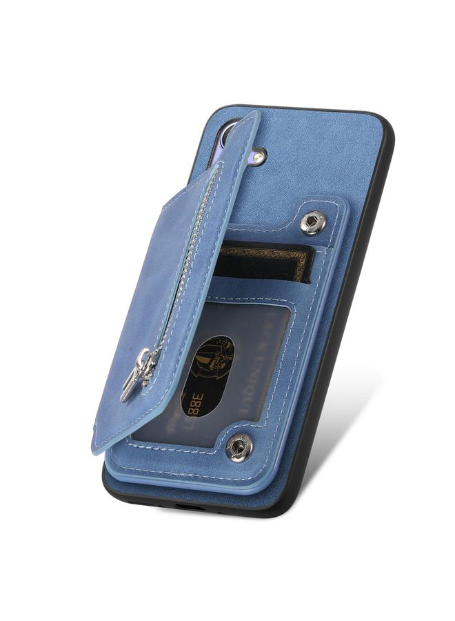 S-TOP Case For Redmi K70 / K70 Pro 5G Retro MagSafe Zipper Wallet Card Bag Back Phone Case - Image 3