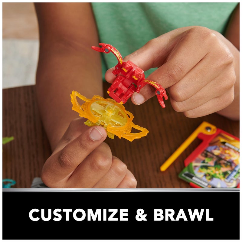 Bakugan, Special Attack Trox, Spinning Collectible, Customizable Action Figure and Trading Cards, Kids Toys for Boys and Girls 6 and up - Image 5