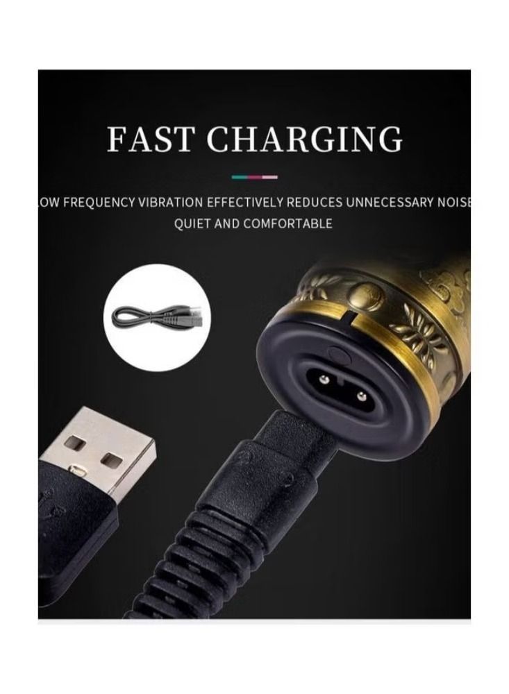 Dreamzon V-085 Professional Hair Trimmer - Gold - Image 3