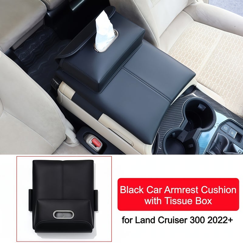 2022-2025 & 2026 TOYOTA Land Cruiser LC300 Armrest Box Cushion - Resilient Foam, Easy Install &  Clean - Image 5
