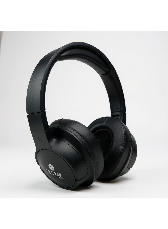Zoom Plus ZM113 Bluetooth Headphones, Wireless On-Ear Foldable