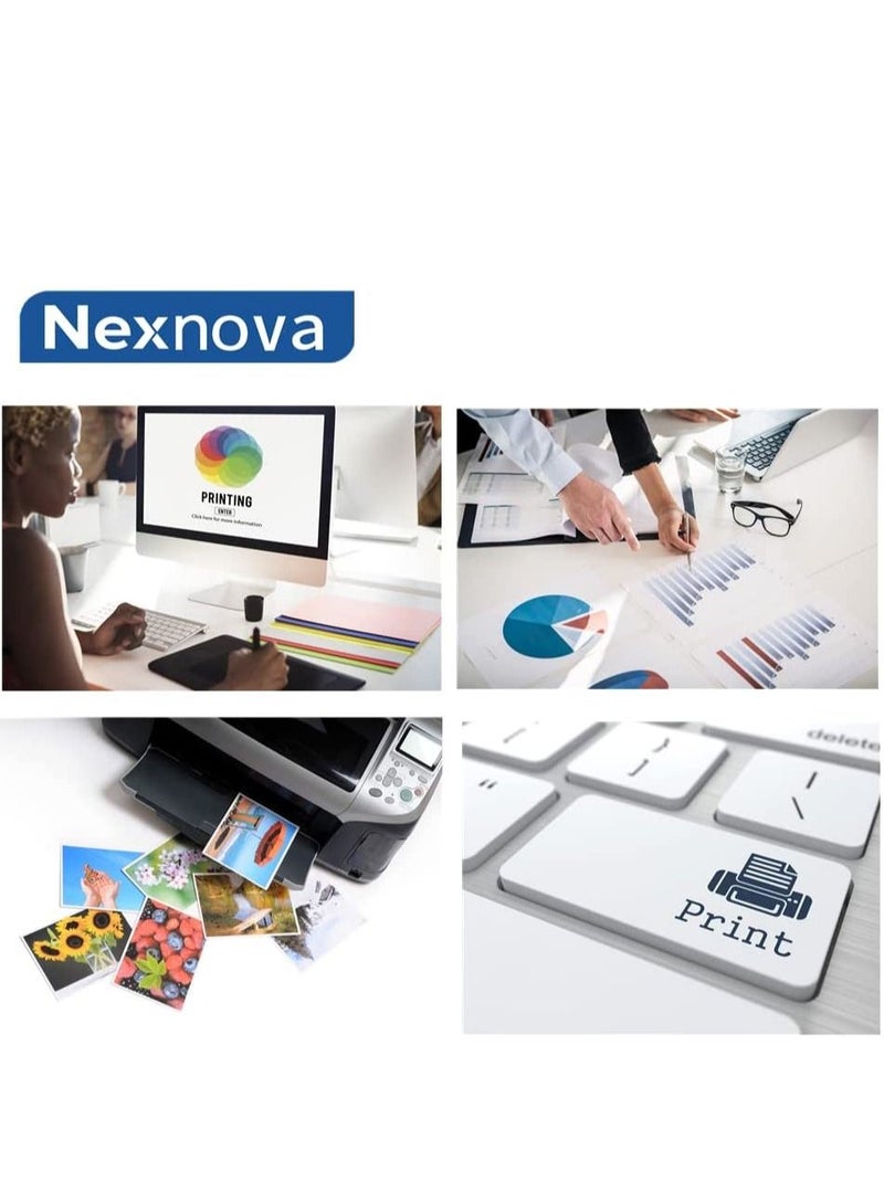 NexNova 932XL (Black) 933XL (Cyan Magenta Yellow) for HP ink Cartridge Set High Yield All-Pack for Officejet 6100 6600 6700 7110 7610 7612 7510 7512 - Image 4