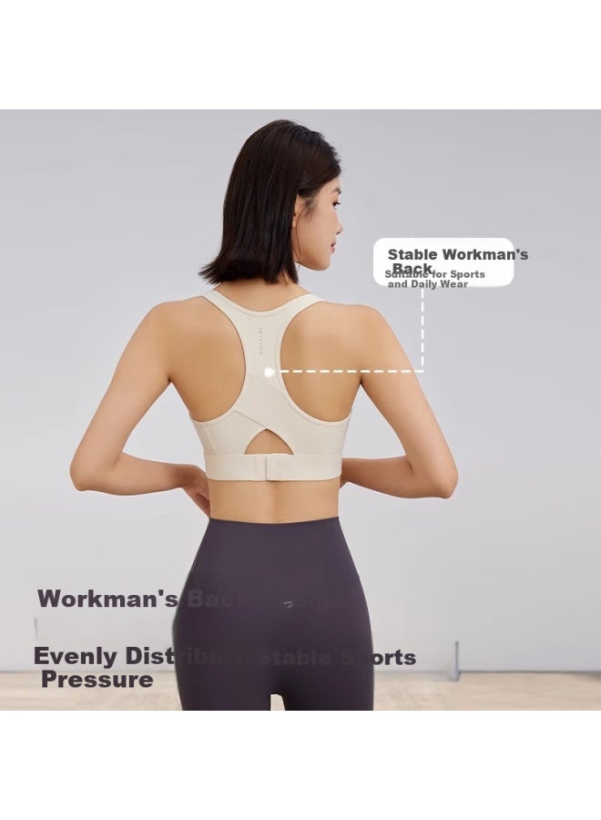 Never Me Women's High-intensity Sports Bra Yoga Tank Top Running Shockproof Anti-sagging Push-up Outerwear - Image 4