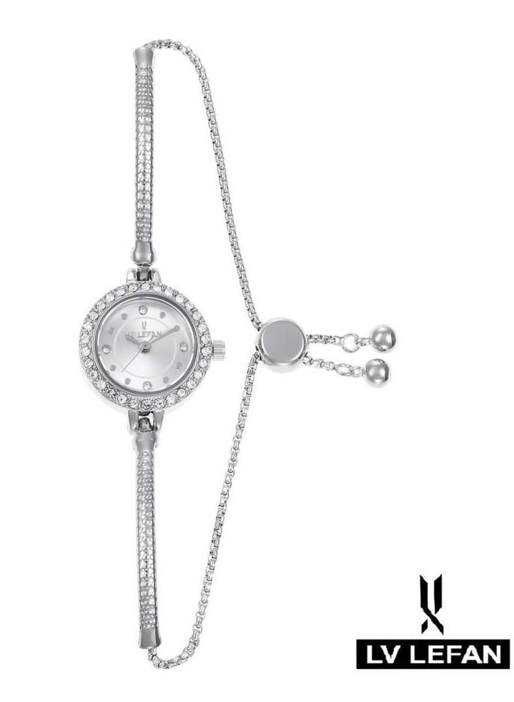 ساعه نسائيه من لف ليفان جديده وجذابه