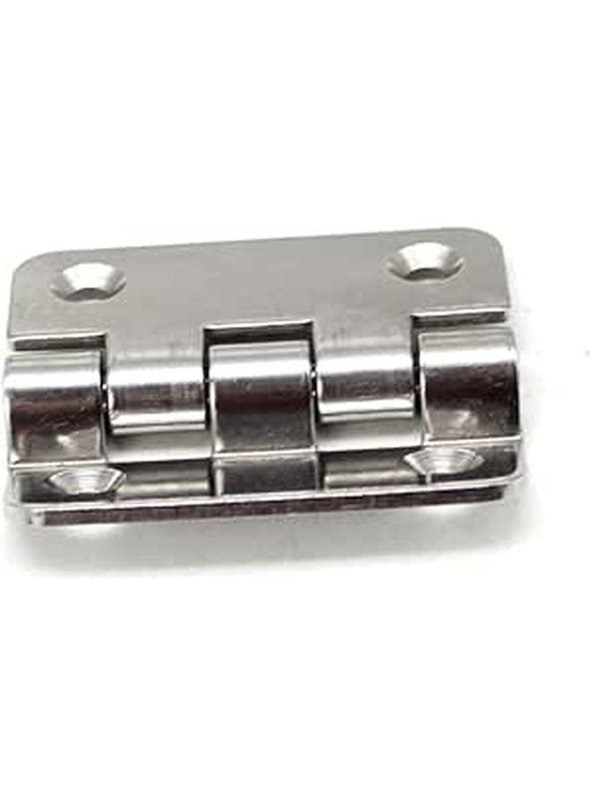2 Pcs Thickened Square Iron Door Hinges Mute Noise Reducing Cabinet Door Design - Image 1