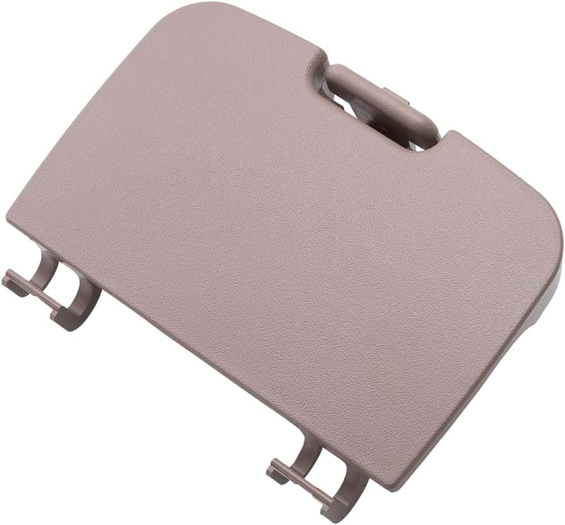 Brock Replacement Overhead Console Sunglasses Holder Box Tan Storage Bin Compatible with 2002-2007 F250 F350 F450 Super Duty Pickup Truck w/out Sunroof 2C3Z 7811586 BAA - Image 2