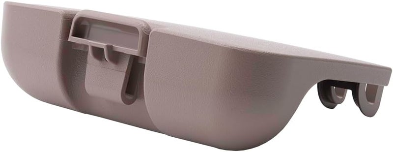 Brock Replacement Overhead Console Sunglasses Holder Box Tan Storage Bin Compatible with 2002-2007 F250 F350 F450 Super Duty Pickup Truck w/out Sunroof 2C3Z 7811586 BAA - Image 3