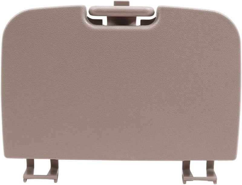 Brock Replacement Overhead Console Sunglasses Holder Box Tan Storage Bin Compatible with 2002-2007 F250 F350 F450 Super Duty Pickup Truck w/out Sunroof 2C3Z 7811586 BAA - Image 1