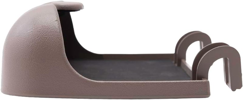 Brock Replacement Overhead Console Sunglasses Holder Box Tan Storage Bin Compatible with 2002-2007 F250 F350 F450 Super Duty Pickup Truck w/out Sunroof 2C3Z 7811586 BAA - Image 5