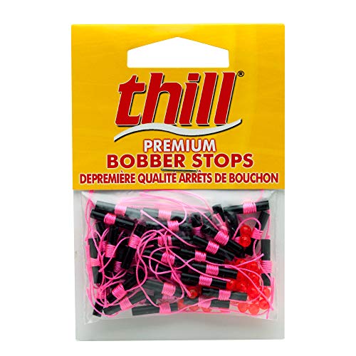 Thill Premium Bobber Stops for Fishing Floats, Fishing Gear and Accessories, 40 Pack, Hot Pink - Image 4