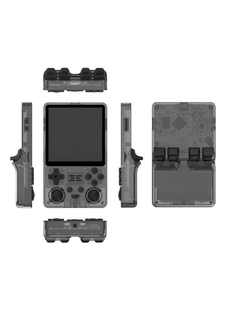 Powkiddy - RGB20SX Handheld Game Console with 10000 Gmaes, 4-Inch IPS Open Source Linux Retro Portable Gaming Console, 5000Mah Battery Handheld Emulator Gift for Kids Adults (Black, 64GB) - Image 1
