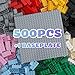 HUIZDQ 2x4 Bricks 500 Piece Classic Building Bricks and 1 Gray Baseplate 2x4 Bricks Bulk Creative Building Toys Blocks Bulk for Kids Ages 6 8 Colors - Image 2