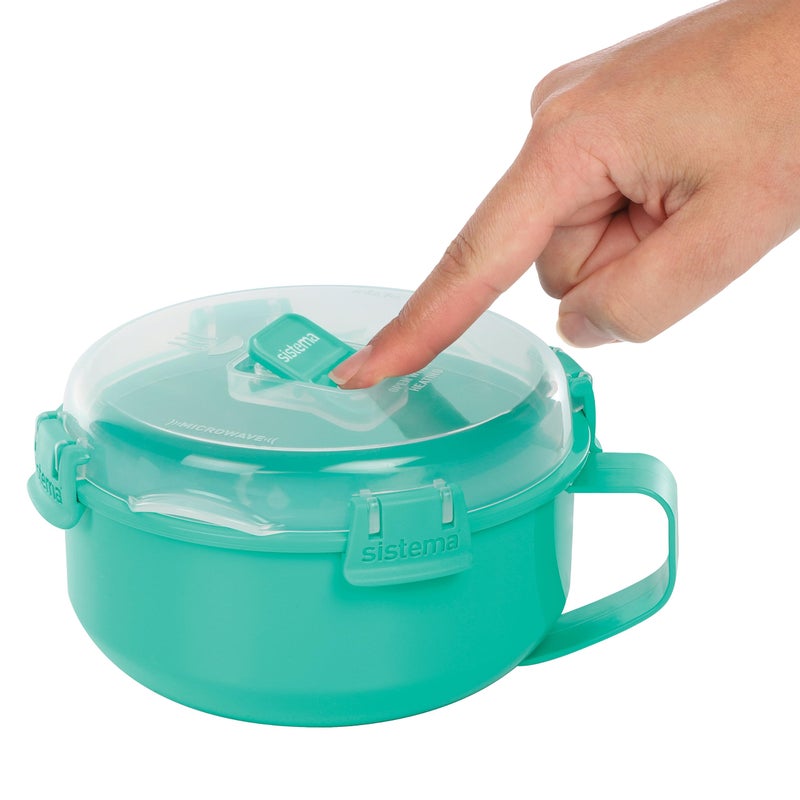 Sistema Microwave Breakfast Bowl  850ml  Colors May Vary - Image 2