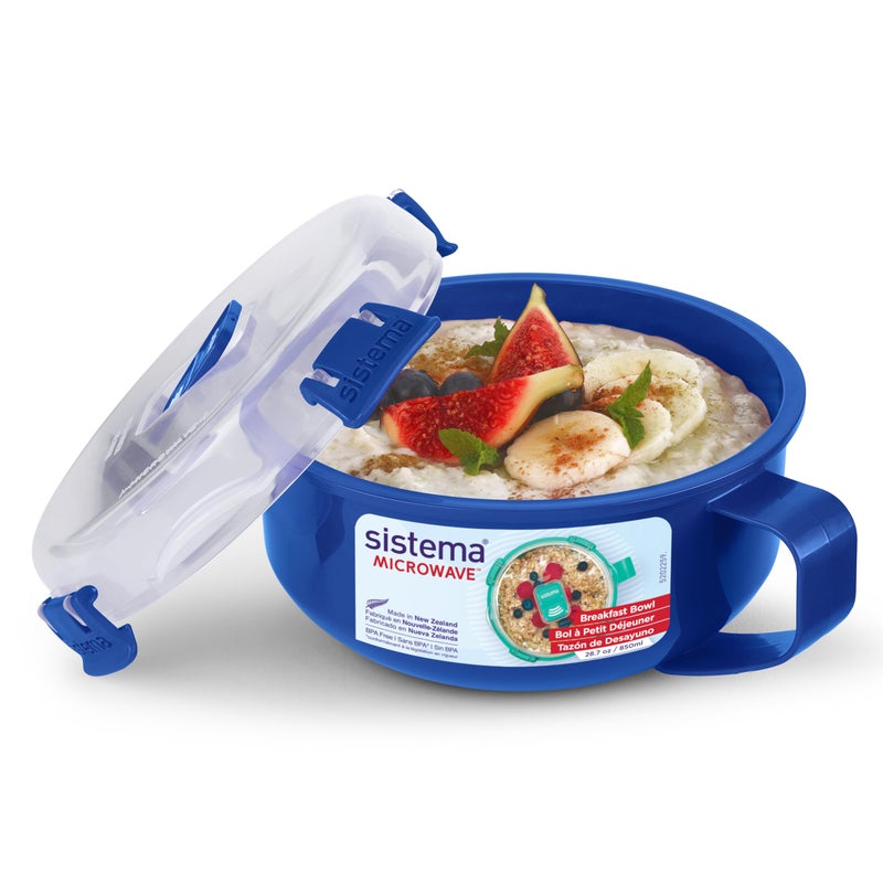 Sistema Microwave Breakfast Bowl  850ml  Colors May Vary - Image 1