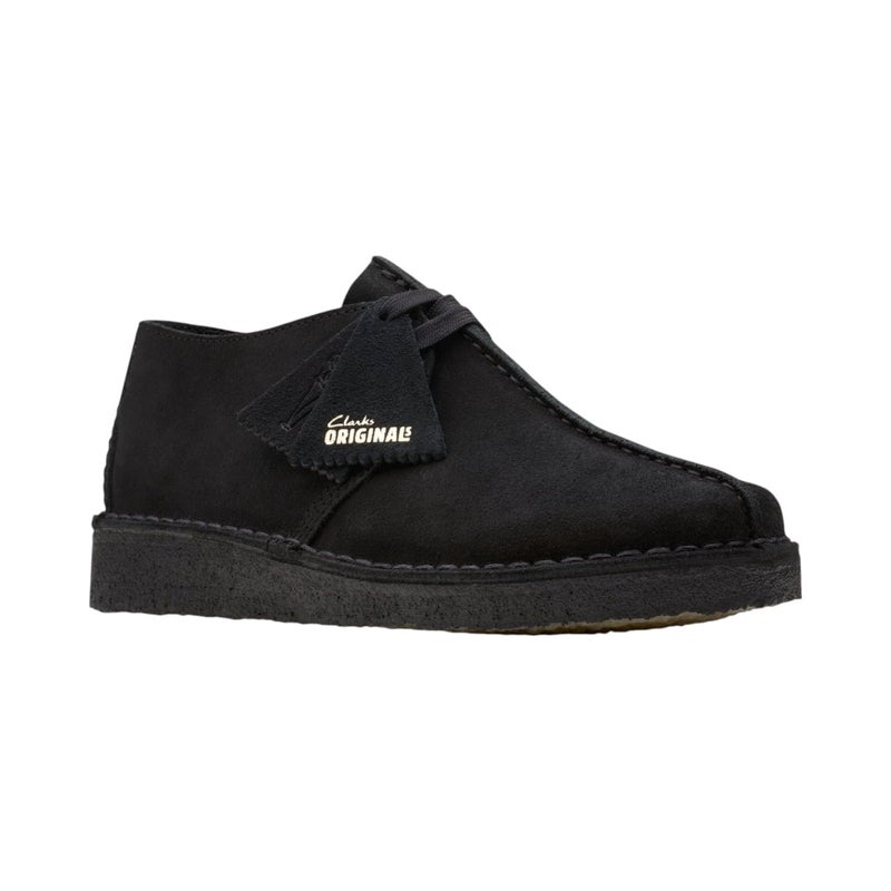 Clarks Men's Desert Trek Black Suede 10 Medium