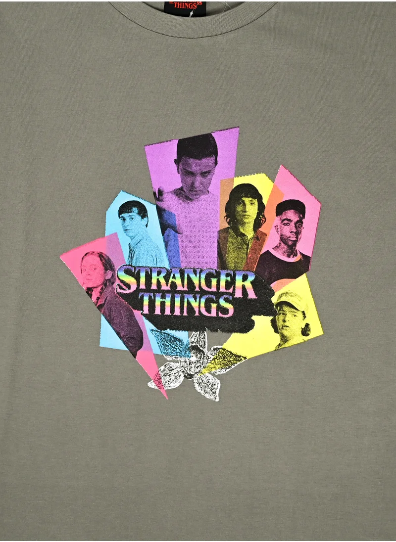 Stranger Things Stranger Things - Womens Short Sleeve Tshirt