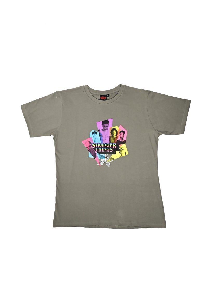 سترانجر ثينكينج تيشيرت نسائي بأكمام قصيرة - Image 1
