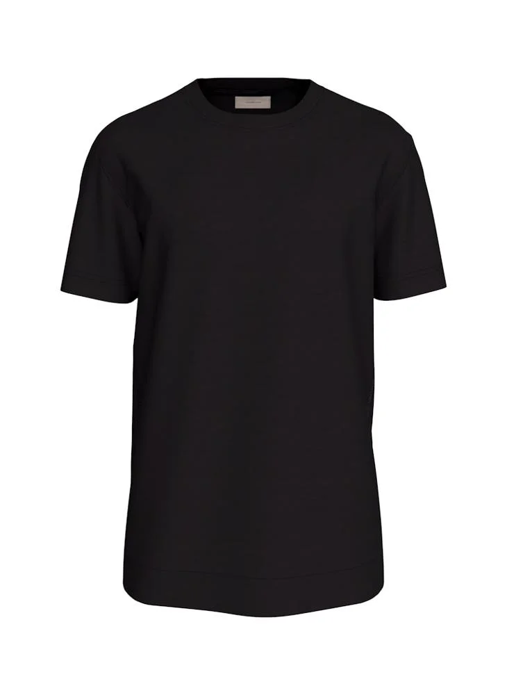 كالفن كلاين جينز Logo Print Crew Neck T-Shirt