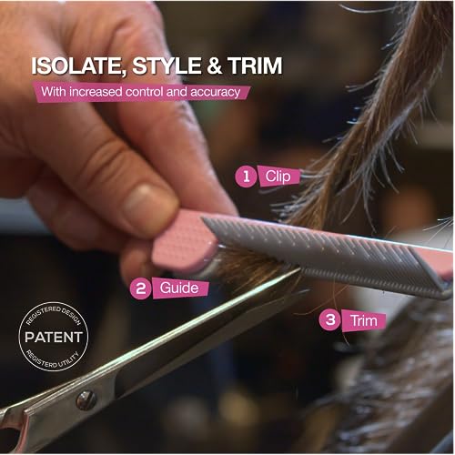ColorBow Teasing Clip Comb (5 Pack) Teasing Comb, Coloring Styling Tools - Hairstylist Must Haves for Highlights balayage board Companion Ombré Trimming & Cutting - Flat Iron Comb Attachment Clip on - Image 5